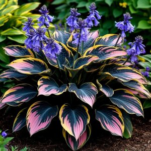 Хоста Пайн Эхо купить по цене от 699р. в интернет-магазине «Посадика» с доставкой почтой в в Отрадныйе и по всей России – [изображение №1].